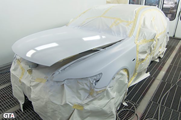 Full-body masking and prep before repaint